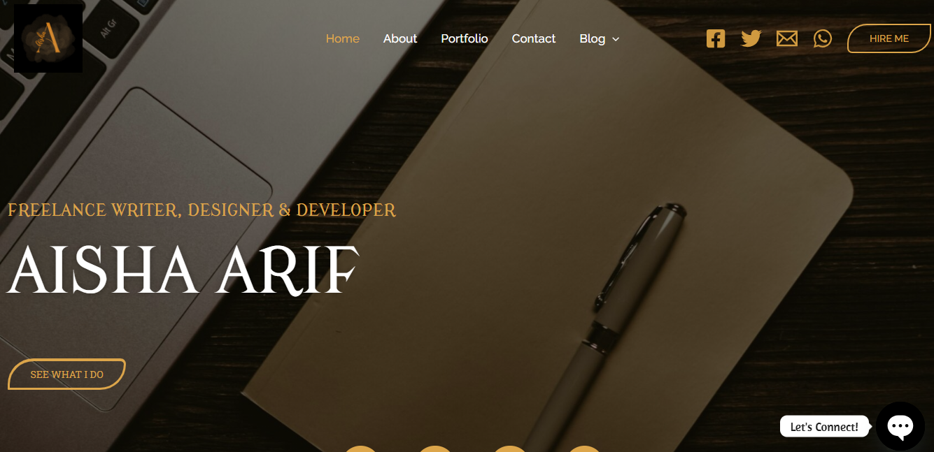 freelance content writer portfolio